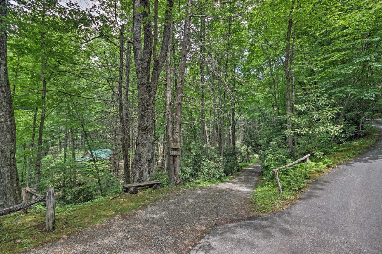 Creekside Cabin With Deck In Pisgah Forest! Barnardsville Exterior photo